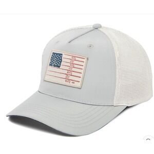 San Diego Hat Co Trucker Hat Fishing Rod American Flag Snapback NWT